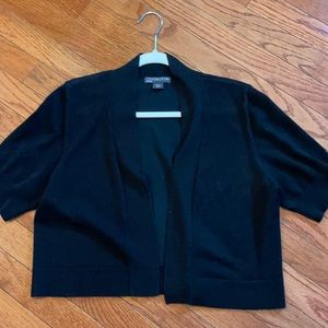 EUC LP Black bolero sweater